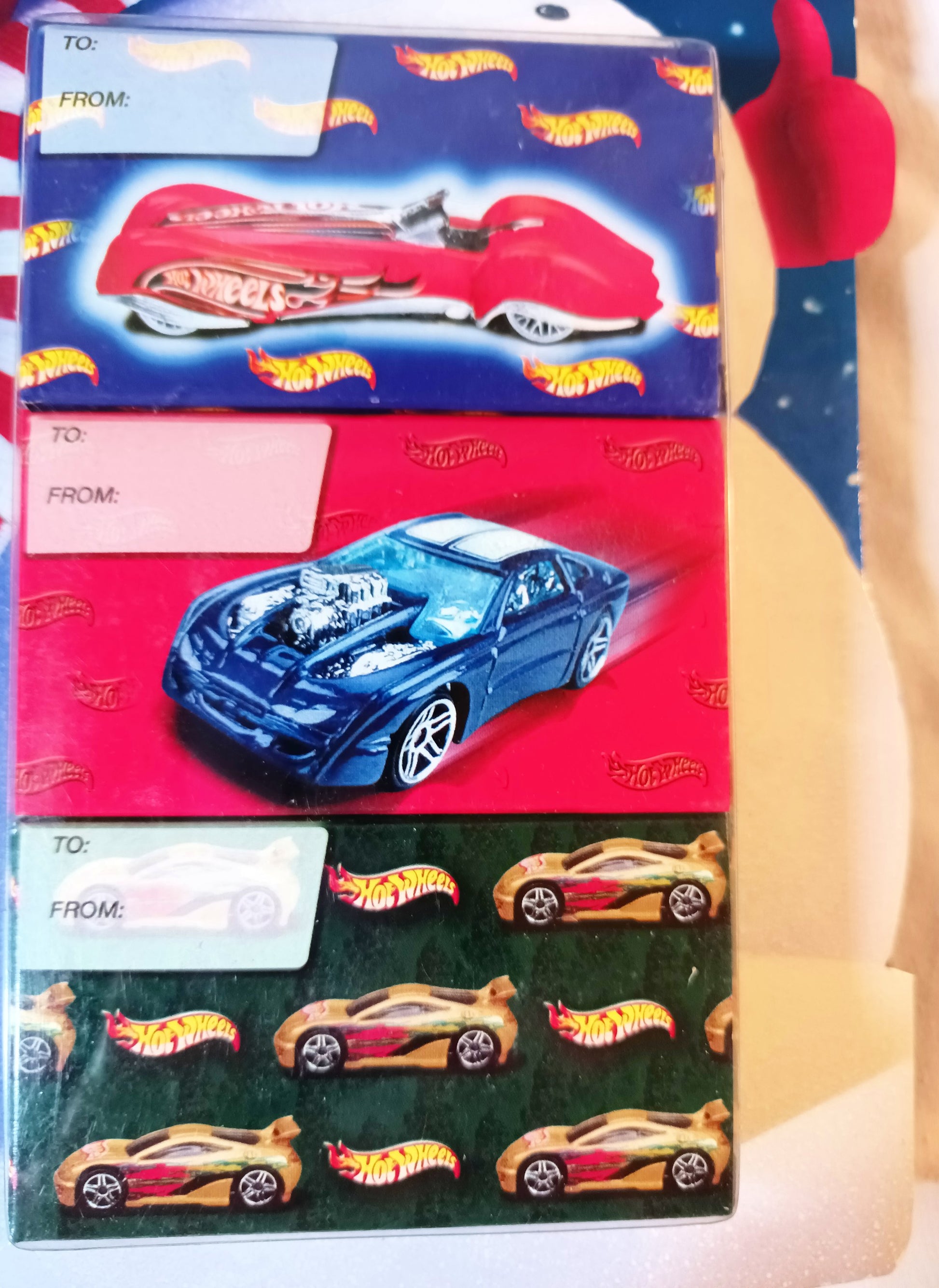 Hot Wheels Frosty's Cool Cruisers Holiday 3 Cars Gift Box Set 2002 - TulipStuff