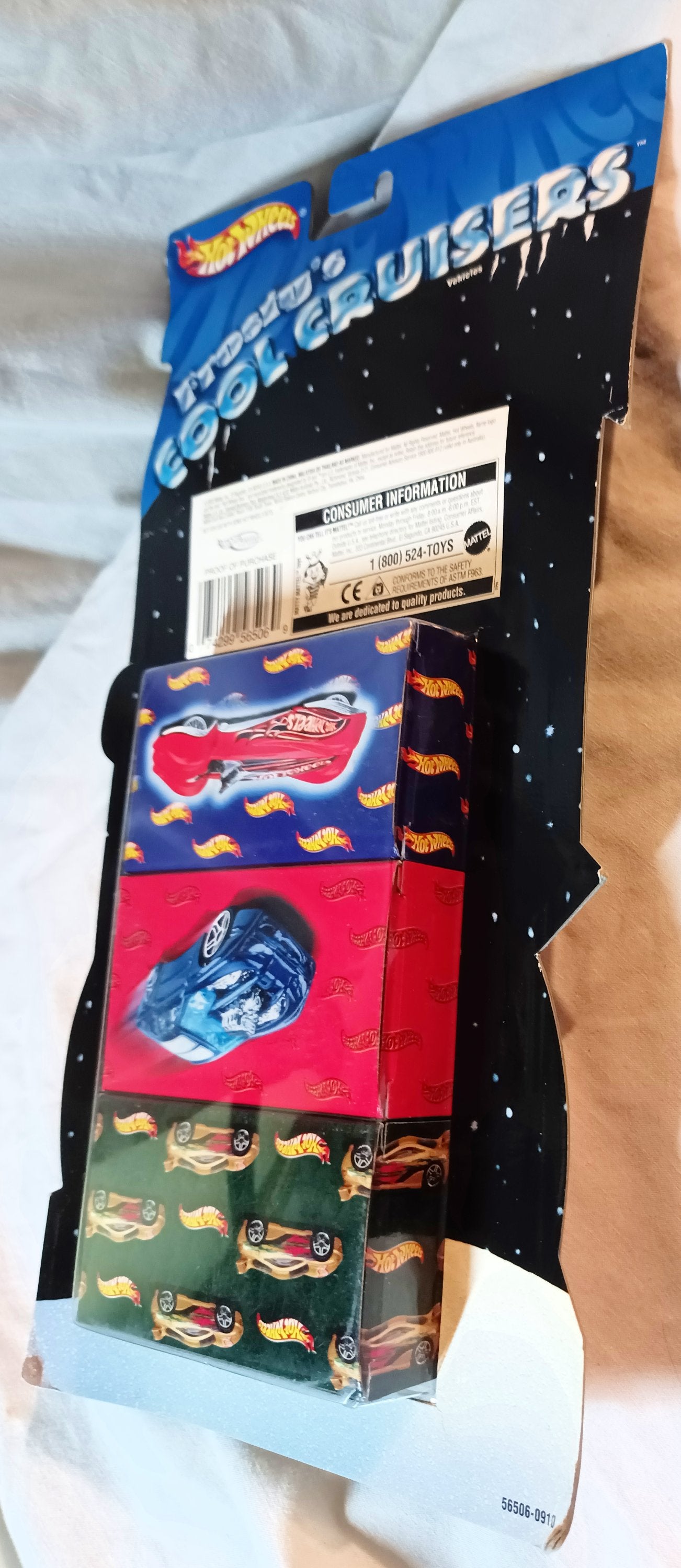 Hot Wheels Frosty's Cool Cruisers Holiday 3 Cars Gift Box Set 2002 - TulipStuff