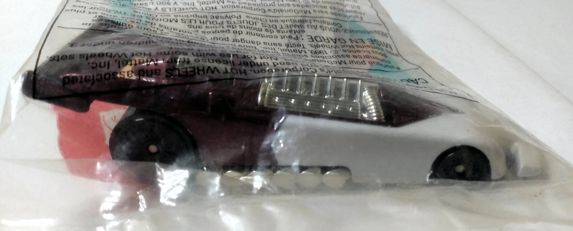 Hot Wheels McDonalds Promo Future Del Worsham Funny Car 2000 - TulipStuff