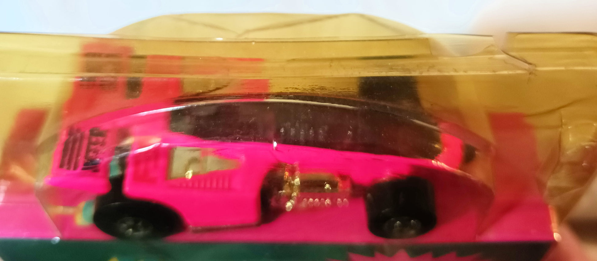 Heroes On Hot Wheels 2-Episode VHS with Neon Pink Shadow Jet Car 1991 - TulipStuff