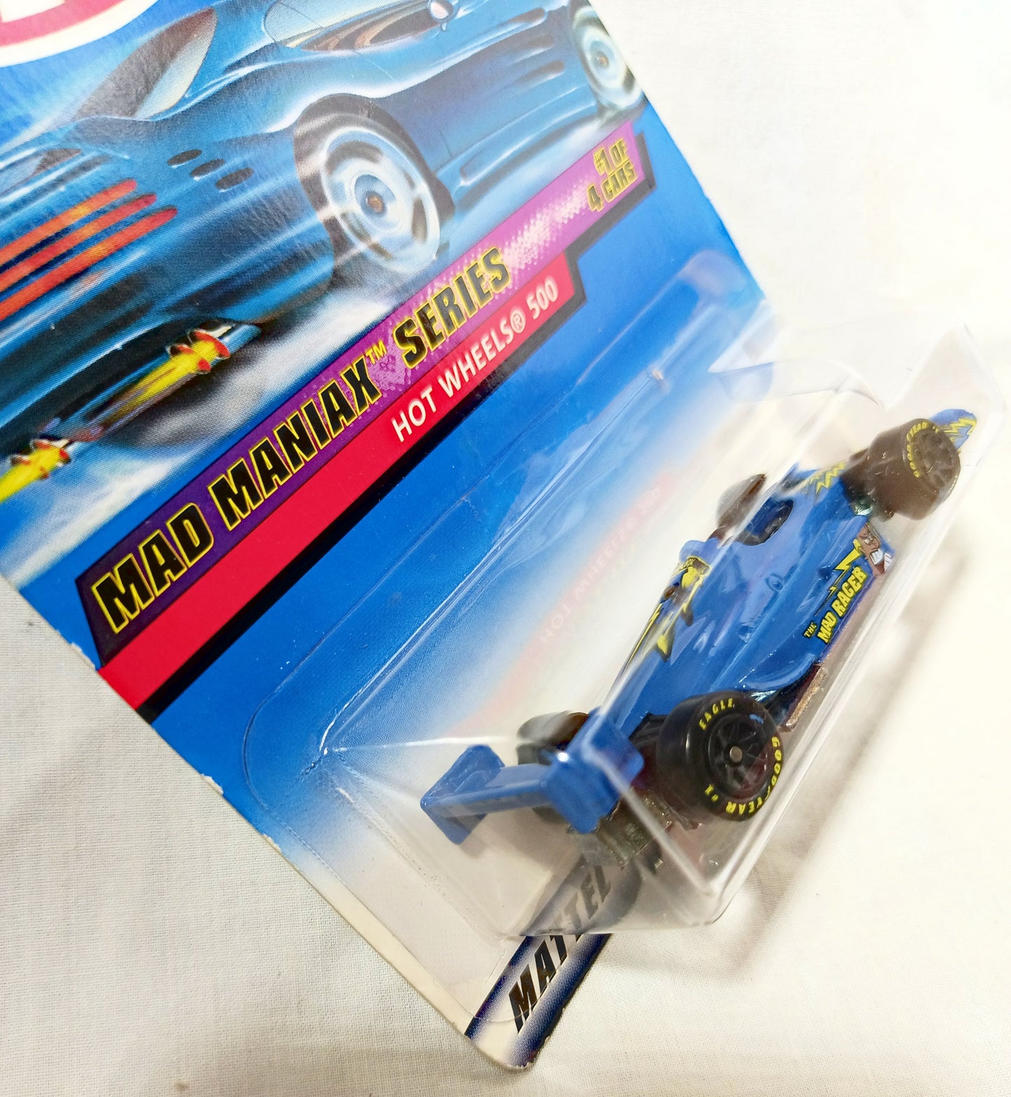 Hot Wheels Mad Maniax Hot Wheels 500 Indy Racer 2000 #017- TulipStuff