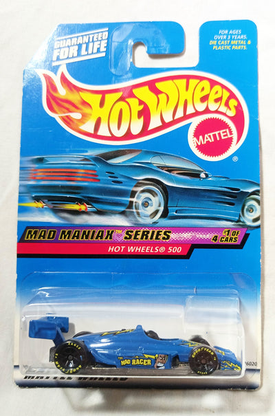 Hot Wheels Mad Maniax Hot Wheels 500 Indy Racer 2000 #017- TulipStuff