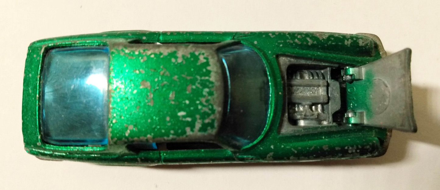 Hot Wheels Redline 6277 Maserati Mistral Hong Kong 1969 Green - TulipStuff