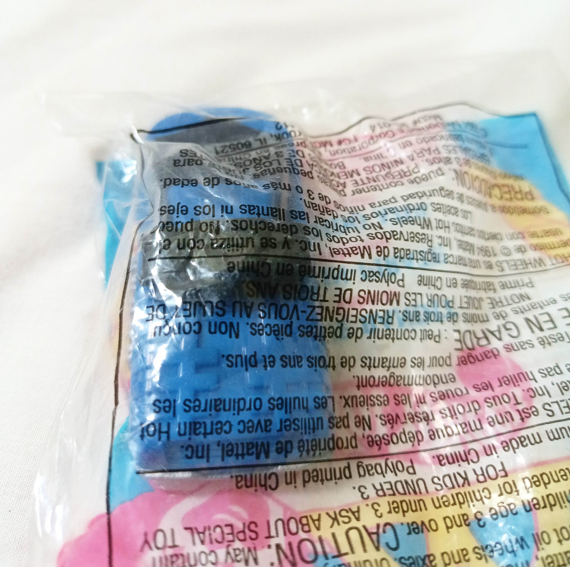 Hot Wheels McDonald's Happy Meals Promo Blue Bandit Vehicle 1995 - TulipStuff