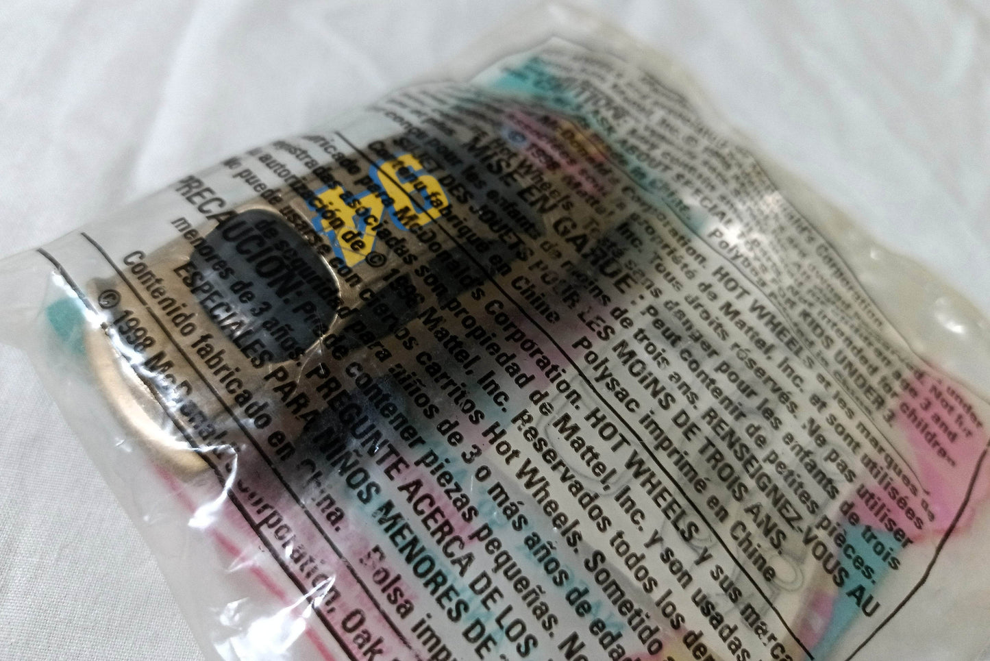 Hot Wheels Happy Meal McDonald's 50th Anniversary Nascar Vehicle 1998 - TulipStuff