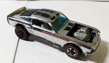 Load image into Gallery viewer, Hot Wheels Redline Club Car Ford Mustang Boss Hoss 302 #4 Chrome 1970 - TulipStuff
