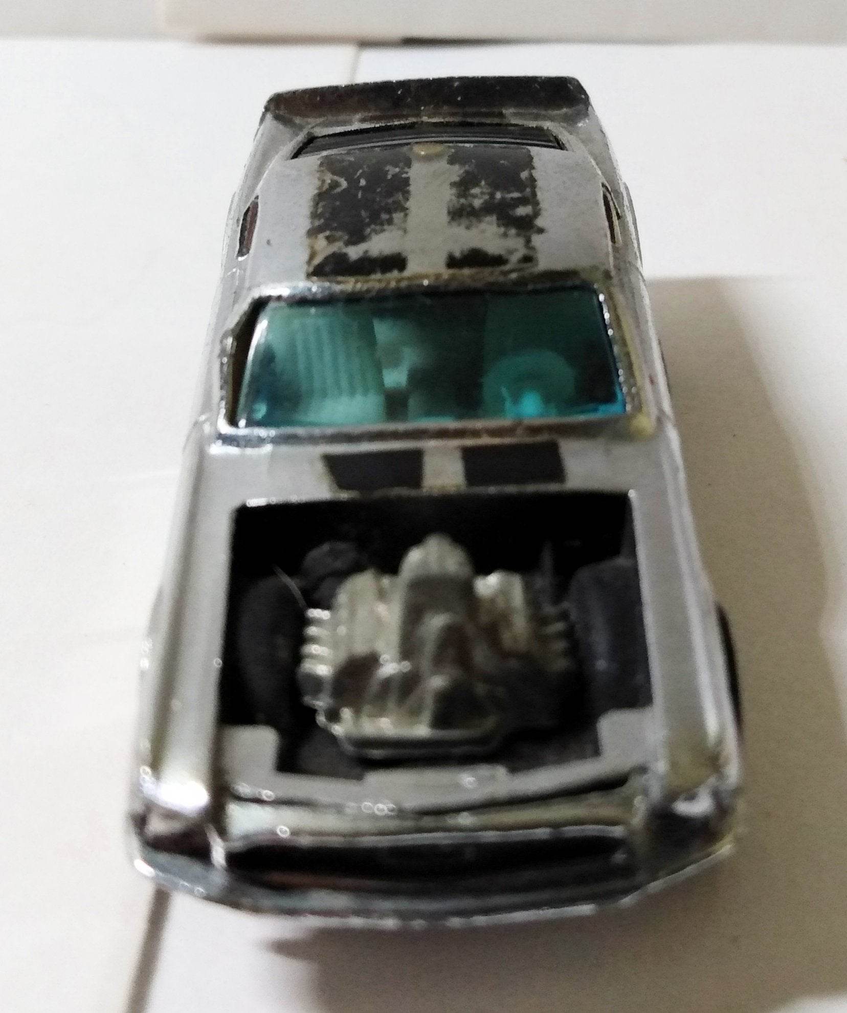 Hot Wheels Redline Club Car Ford Mustang Boss Hoss 302 #4 Chrome 1970 - TulipStuff