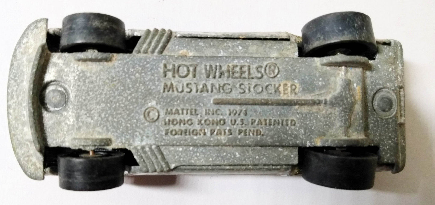 Hot Wheels Super Chrome Ford Mustang Stocker Stars & Stripes 1977 - TulipStuff
