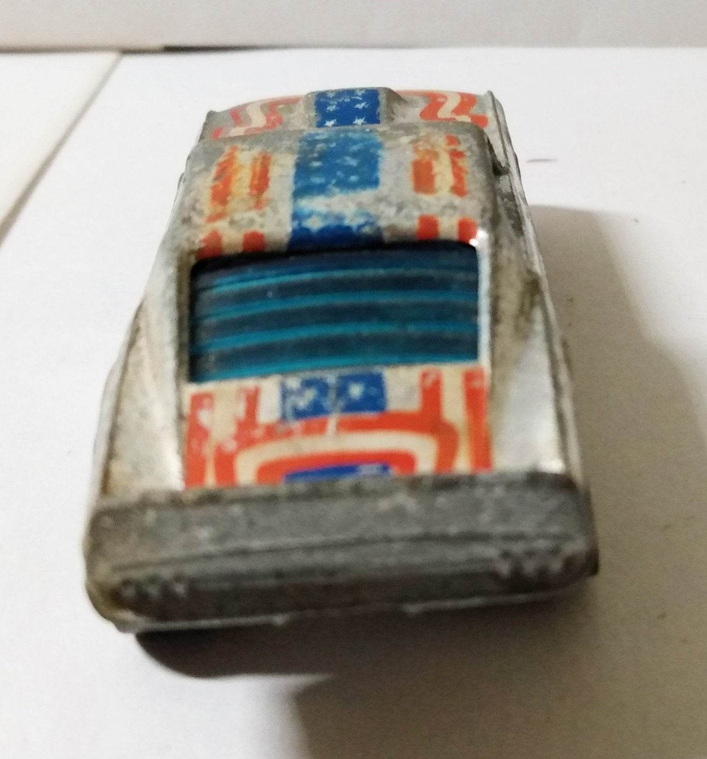 Hot Wheels Super Chrome Ford Mustang Stocker Stars & Stripes 1977 - TulipStuff