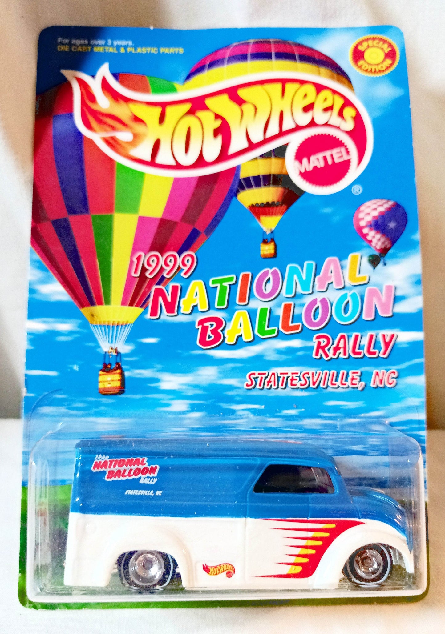 Hot Wheels National Balloon Rally 1999 Statesville NC Dairy Delivery - TulipStuff