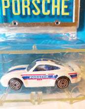 Load image into Gallery viewer, Hot Wheels Park ’n Plates Porsche 959 Blue Interior Clear Windows UH 1989 - TulipStuff
