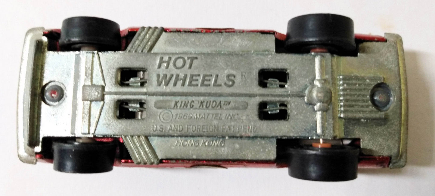 Hot Wheels Redline 6411 King Kuda Plymouth Barracuda Hong Kong 1970 - TulipStuff