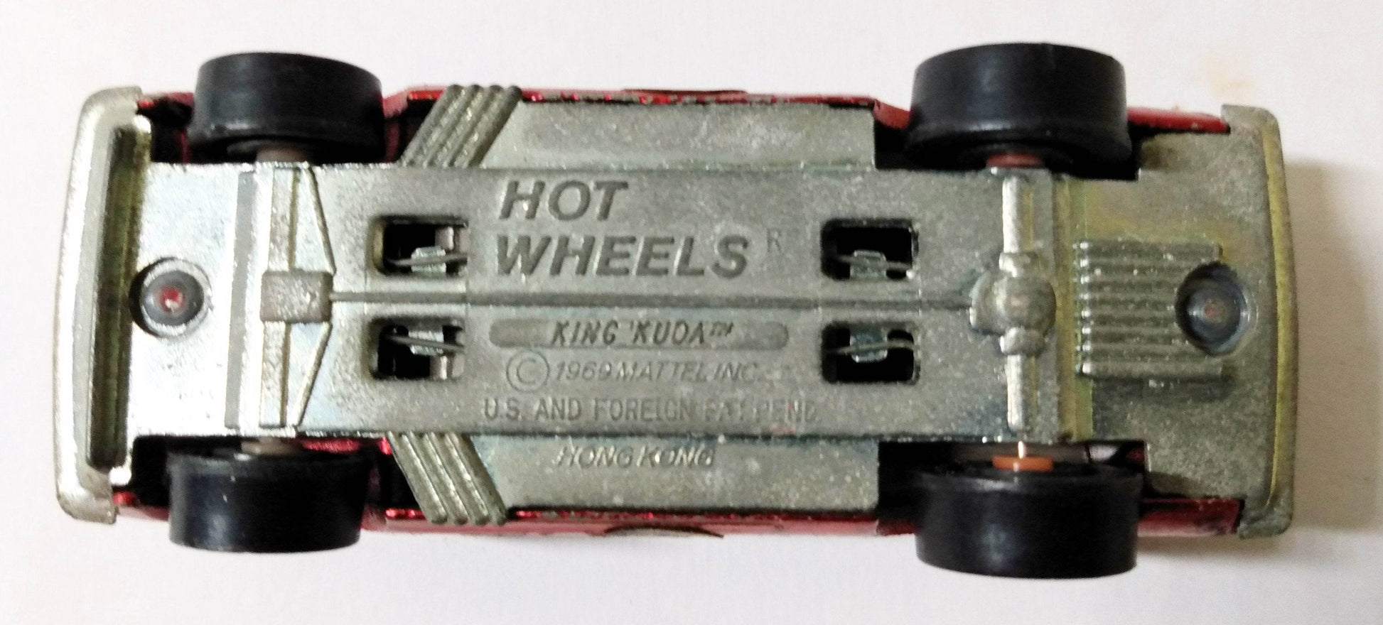 Hot Wheels Redline 6411 King Kuda Plymouth Barracuda Hong Kong 1970 - TulipStuff