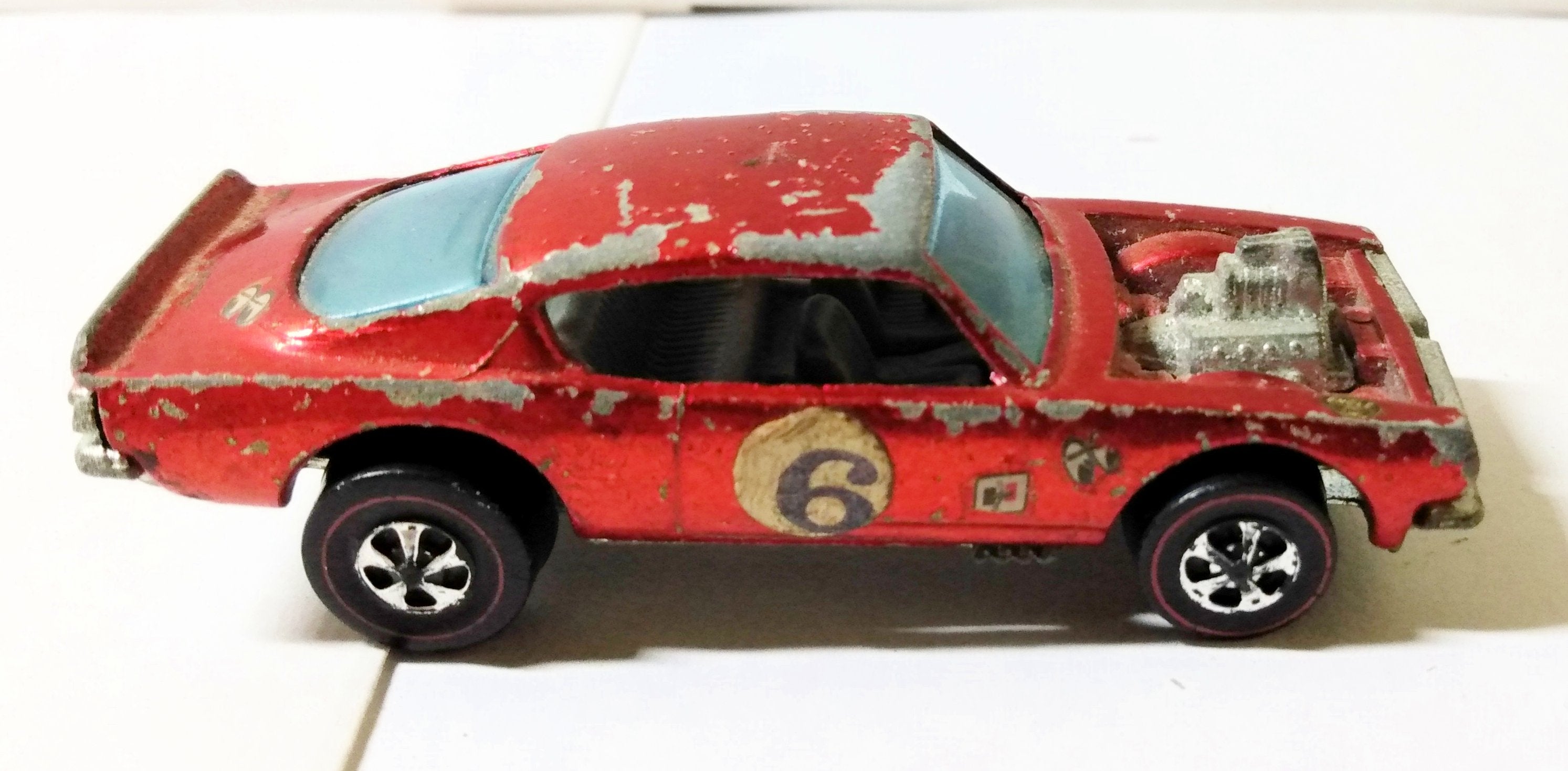 Hot Wheels HW Showroom (2012) Red '70 Plymouth Barracuda Toy car