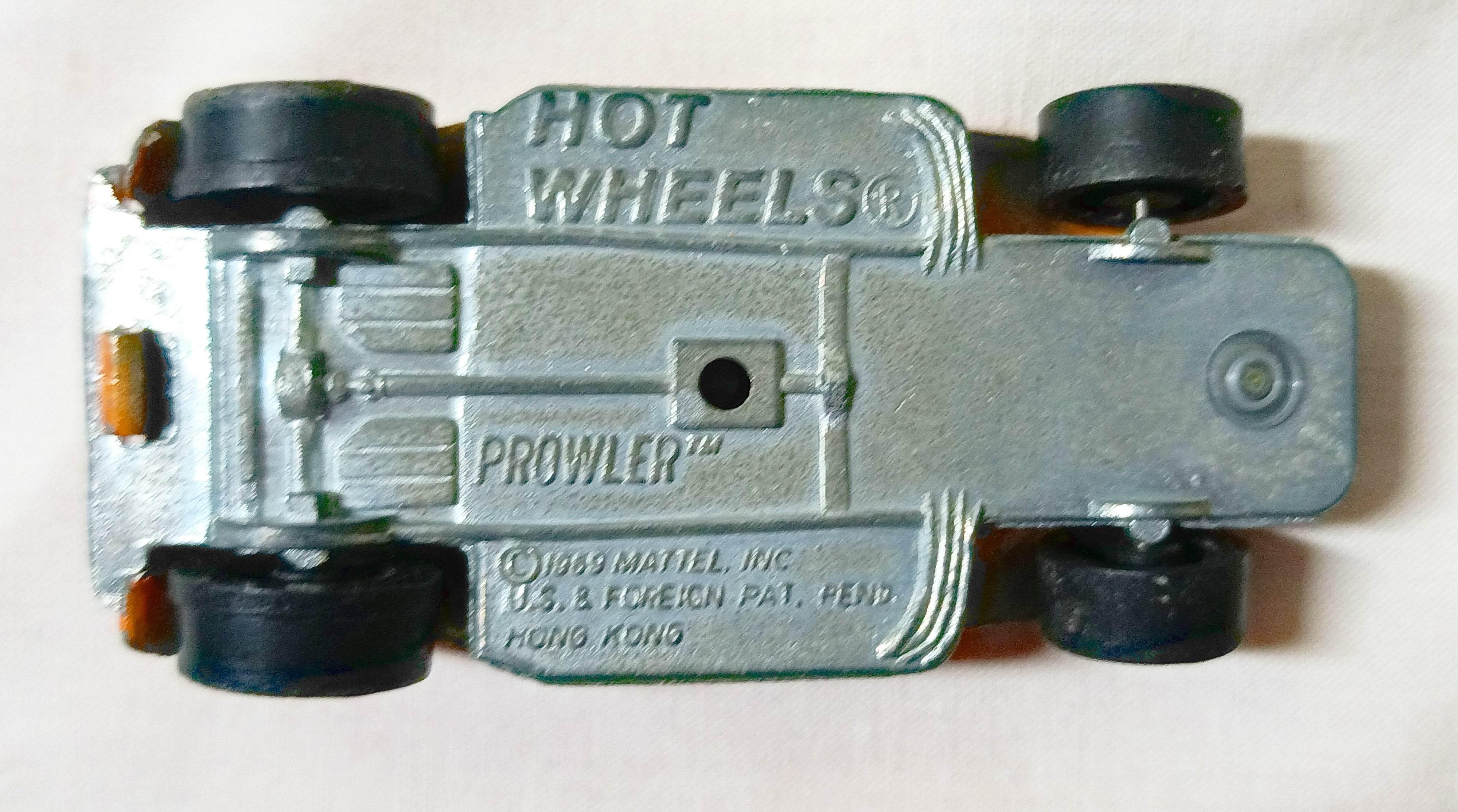 Hot Wheels Redline Flying Colors Prowler Hong Kong 1974 Orange