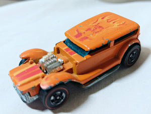 Hot Wheels Redline Flying Colors Prowler Hong Kong 1974 Orange - TulipStuff