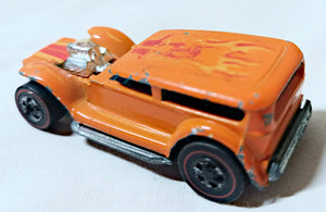 Hot Wheels Redline Flying Colors Prowler Hong Kong 1974 Orange - TulipStuff