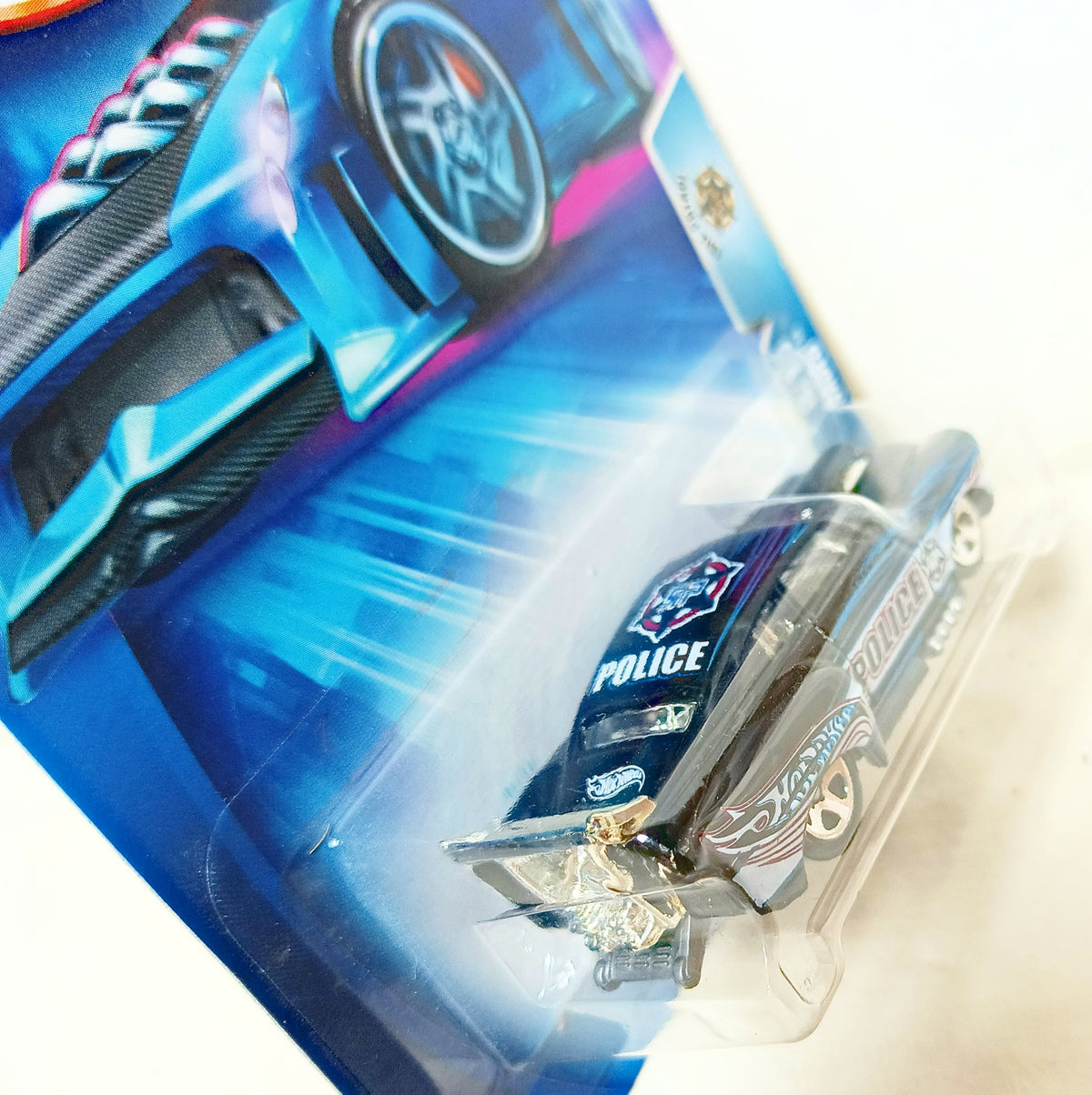 Planet Hot Wheels Roll Patrol Jaded Drag Car Police Cruiser 2003 - TulipStuff