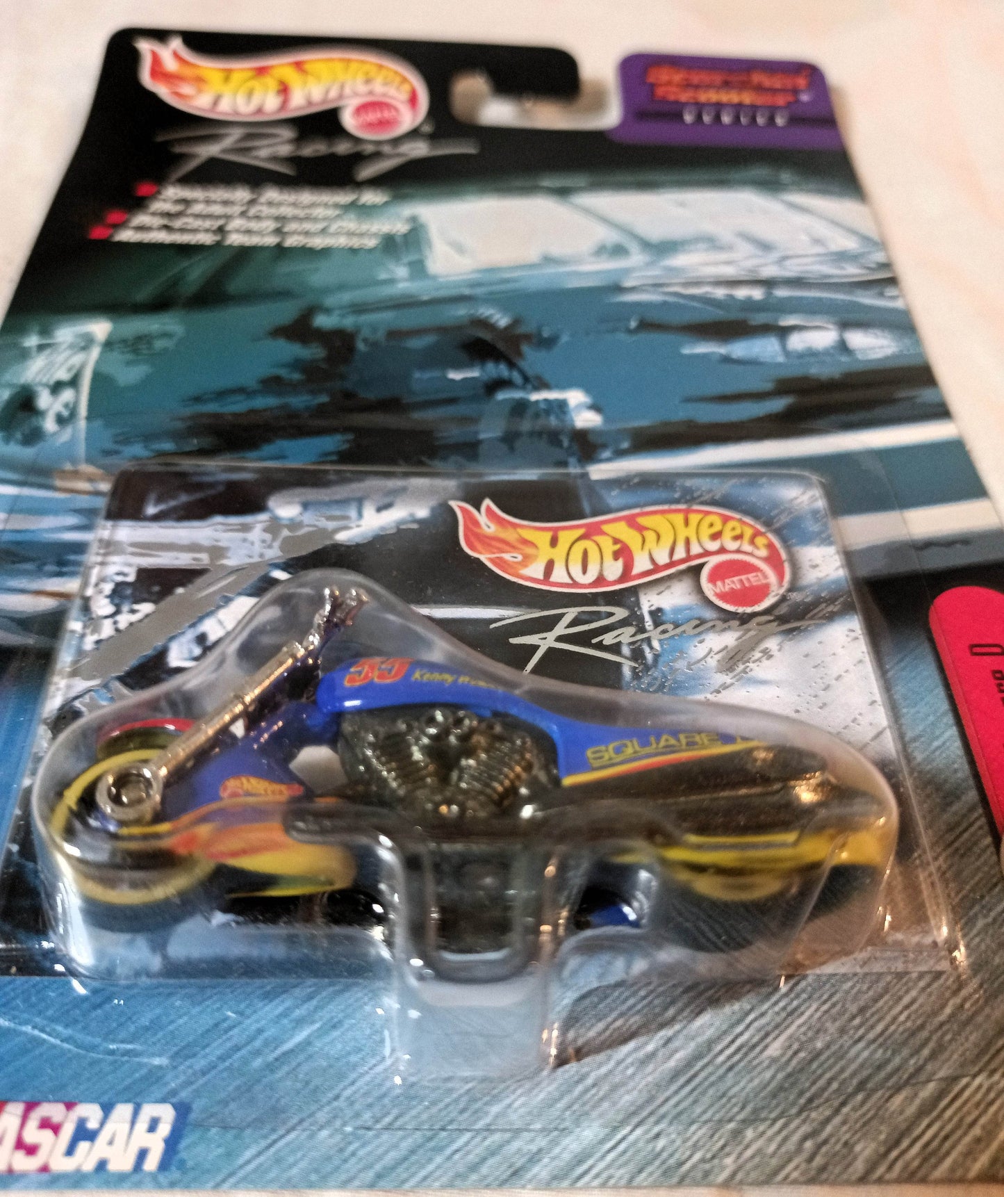 Hot Wheels Racing Deluxe Scorchin Scooter Kenny Wallace Square D 1999 - TulipStuff