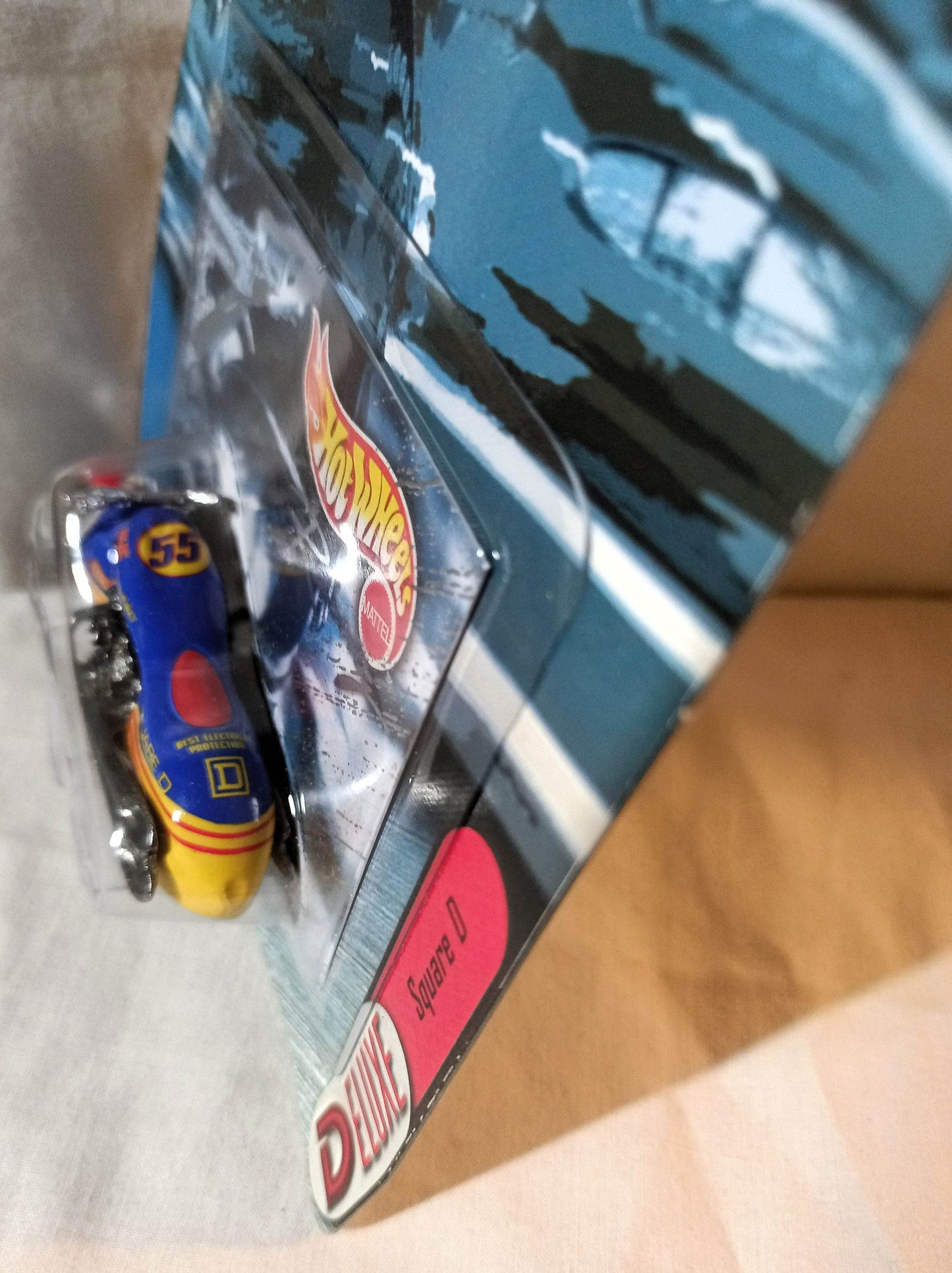 Hot Wheels Racing Deluxe Scorchin Scooter Kenny Wallace Square D 1999 - TulipStuff