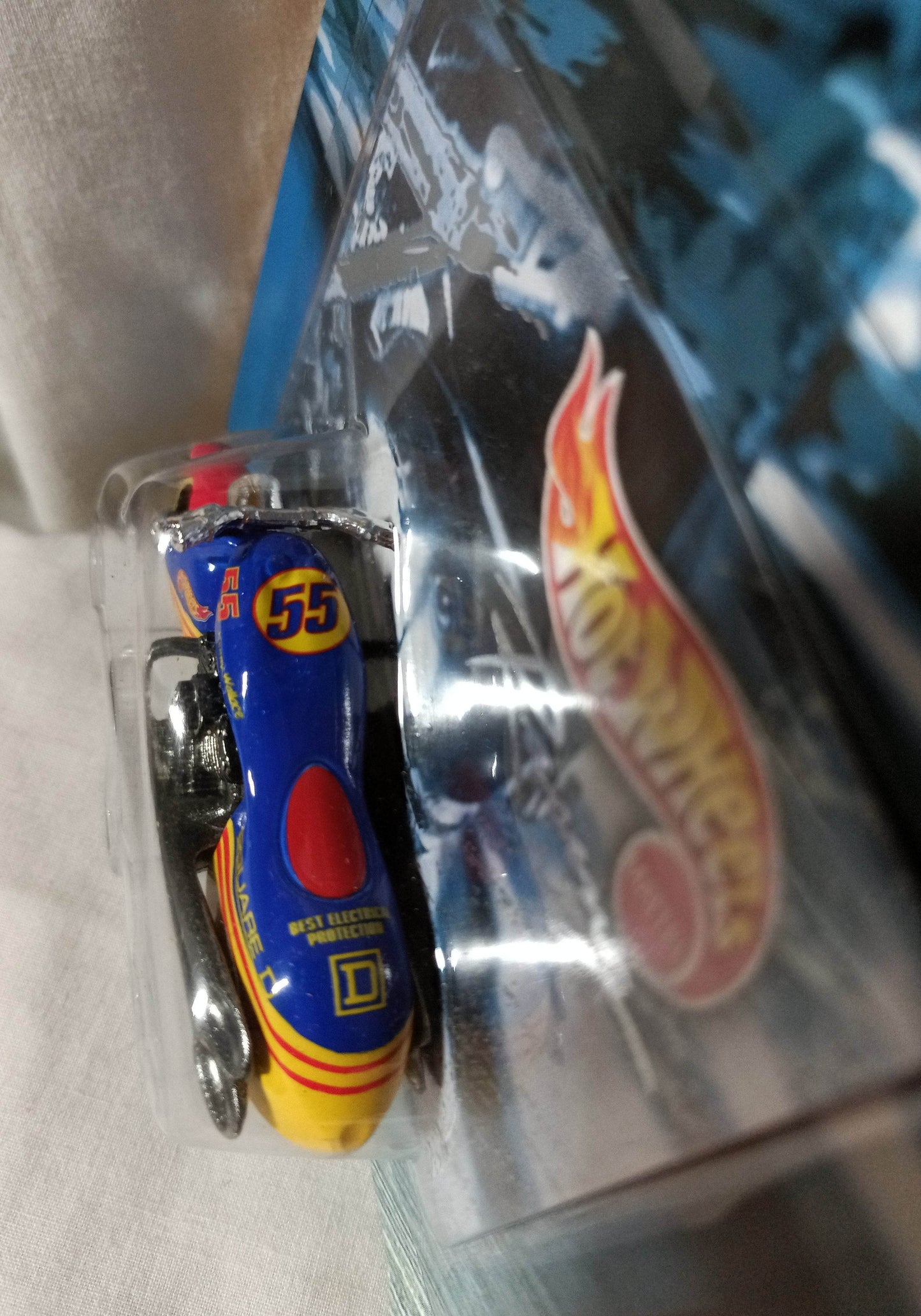 Hot Wheels Racing Deluxe Scorchin Scooter Kenny Wallace Square D 1999 - TulipStuff