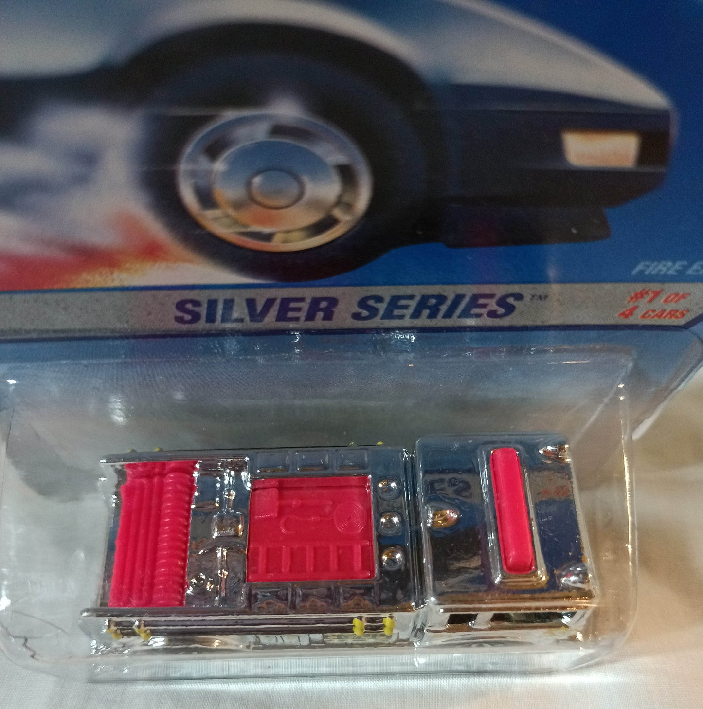 Hot Wheels Silver Series Collector #322 Fire Eater Fire Truck 1994 - TulipStuff