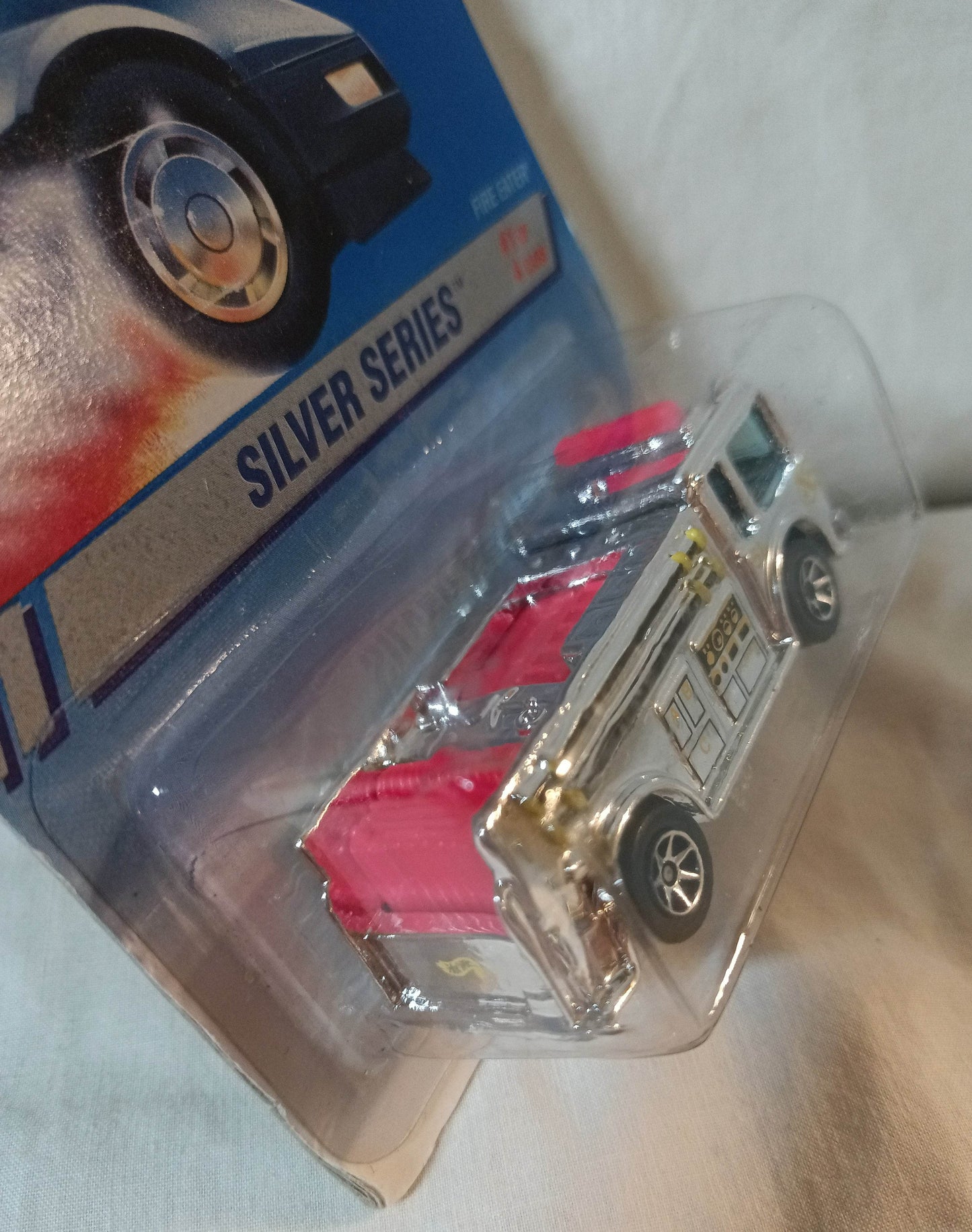 Hot Wheels Silver Series Collector #322 Fire Eater Fire Truck 1994 - TulipStuff
