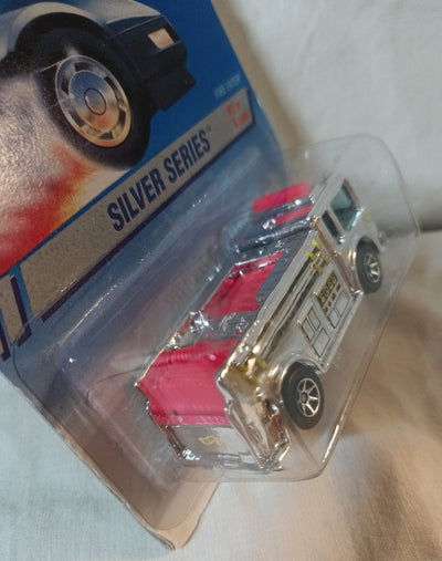 Hot Wheels Silver Series Collector #322 Fire Eater Fire Truck 1994 - TulipStuff