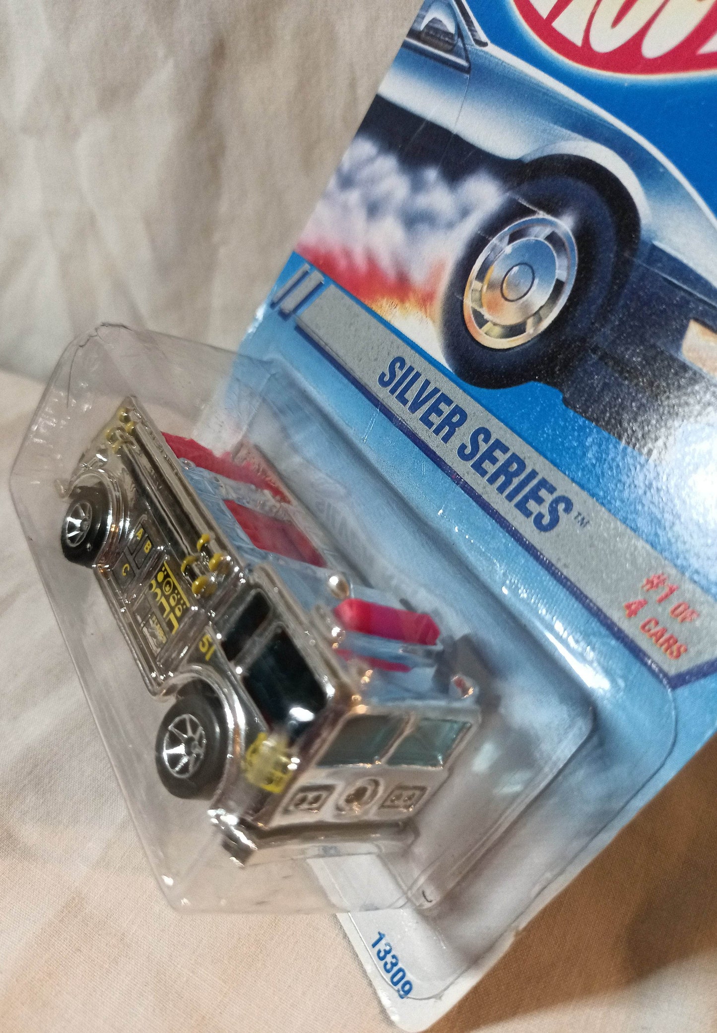 Hot Wheels Silver Series Collector #322 Fire Eater Fire Truck 1994 - TulipStuff