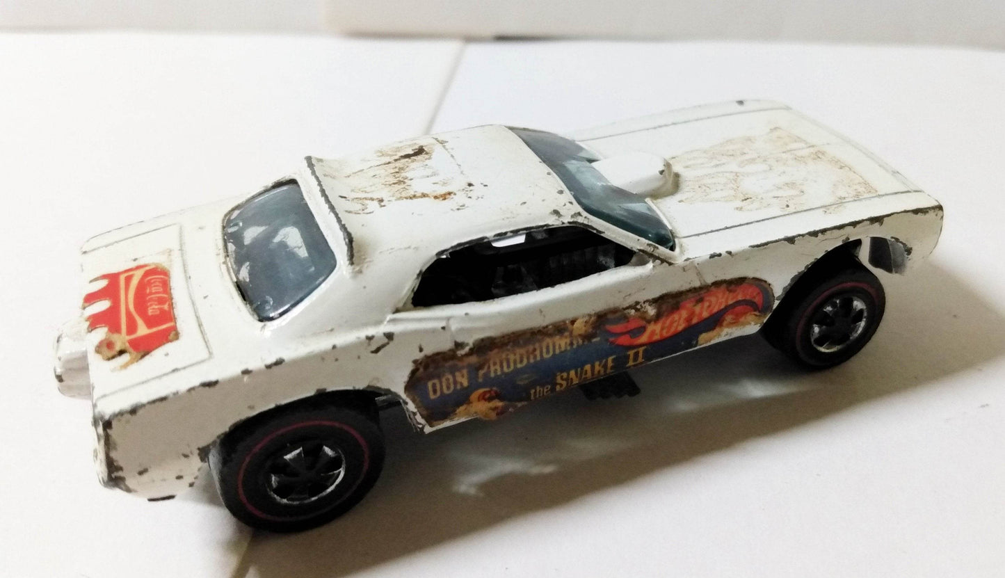 Hot Wheels Redline Snake 2 Don Prudhomme Funny Car USA 1971 - TulipStuff
