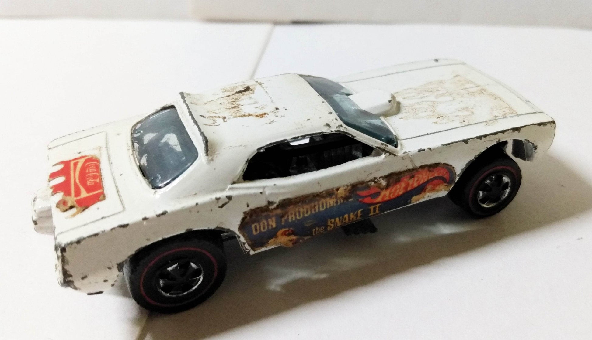 Hot Wheels Redline Snake 2 Don Prudhomme Funny Car USA 1971 - TulipStuff