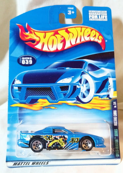 Hot Wheels Speed Blaster Ford Mustang Cobra 2000 Collector #039 - TulipStuff