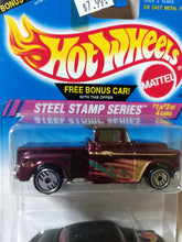 Load image into Gallery viewer, Hot Wheels Steel Stamp Series 2-Pack Steel Passion &#39;56 Flashsider Diecast Cars 1995 - TulipStuff
