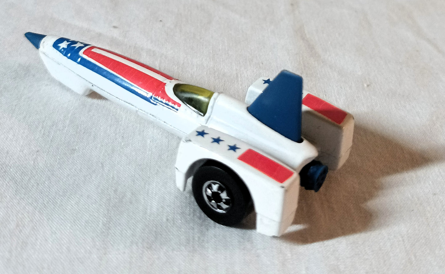 Hot Wheels 1130 Evel Knievel Tricar X8 Rocket Car Hong Kong 1980 - TulipStuff
