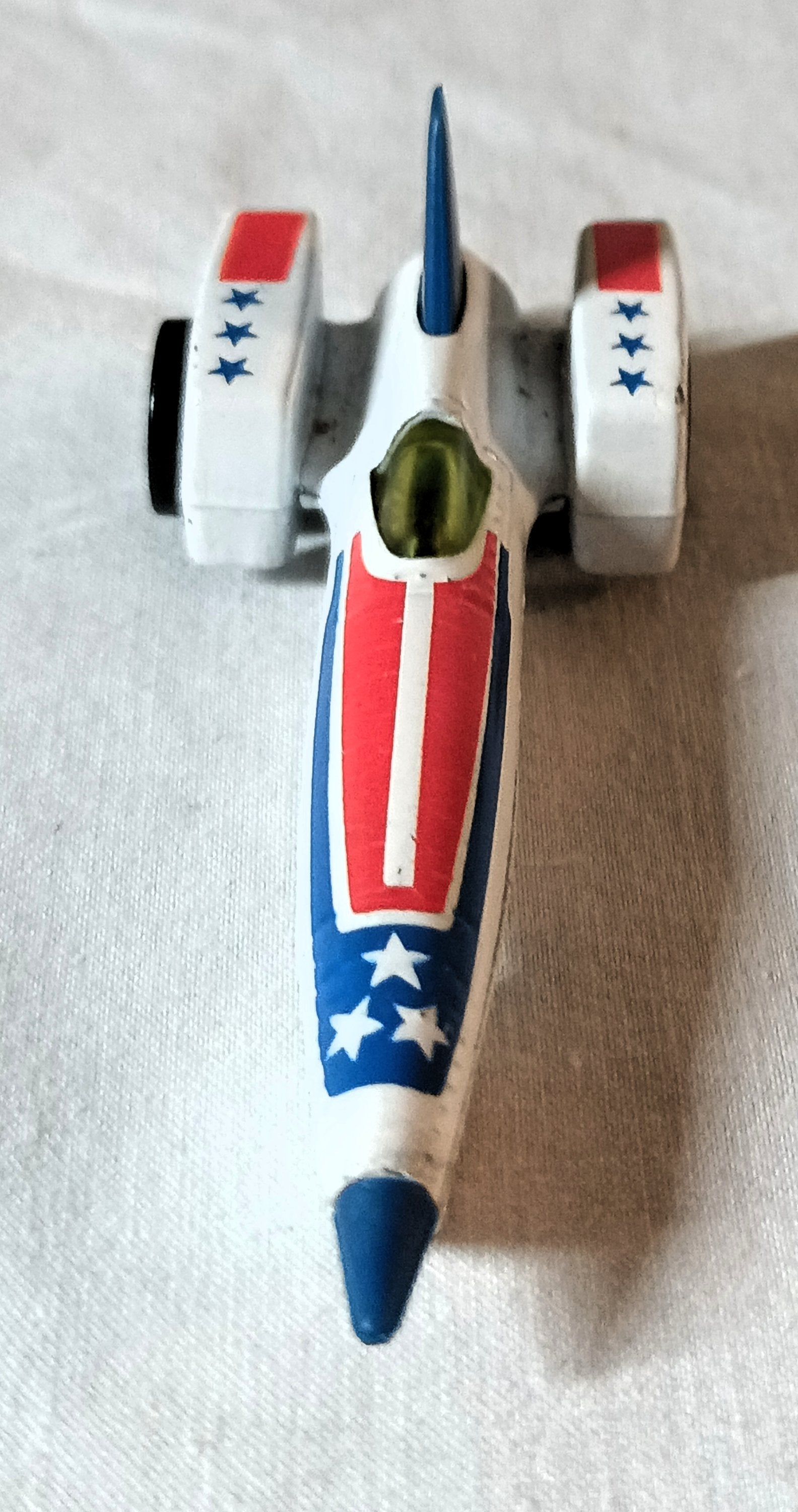 Hot Wheels 1130 Evel Knievel Tricar X8 Rocket Car Hong Kong 1980 - TulipStuff
