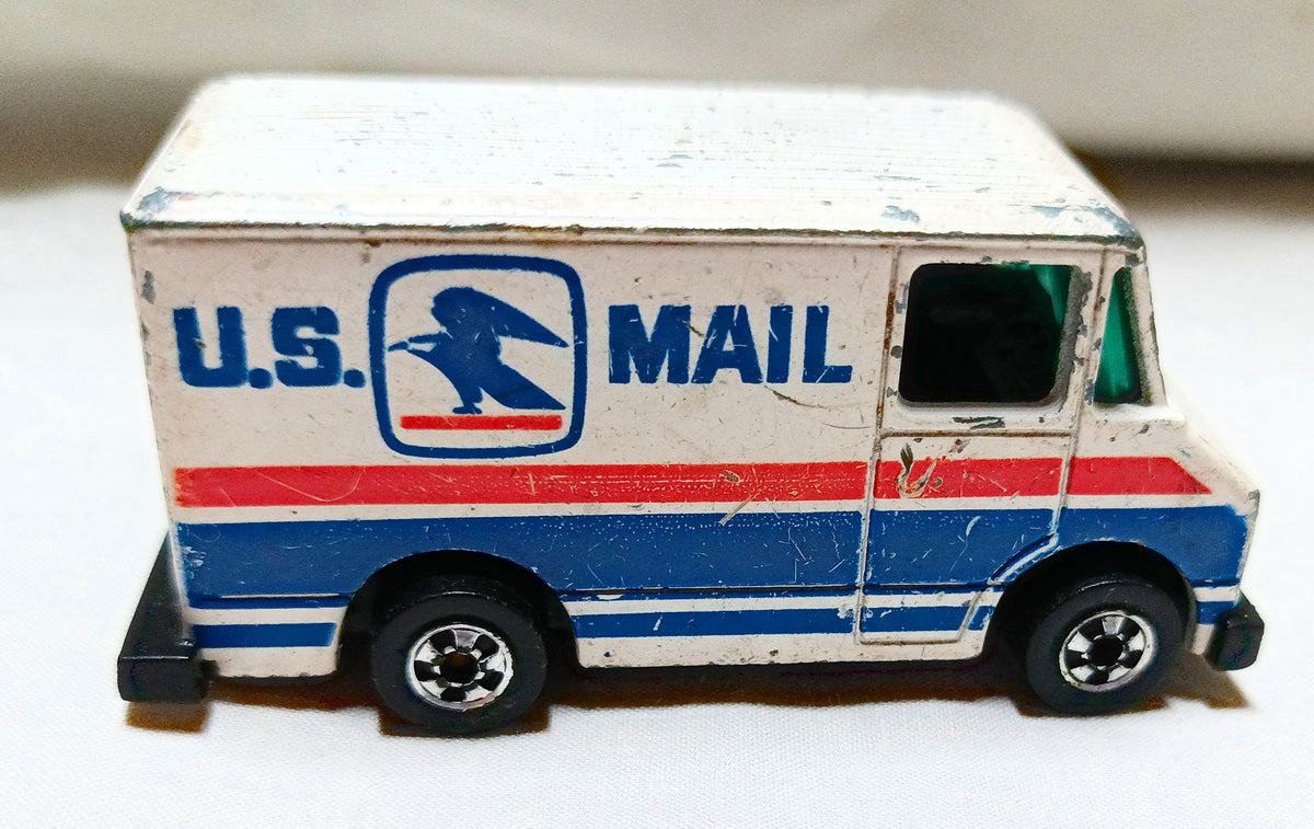Hot Wheels 9643 US Mail Letter Getter Delivery Truck Hong Kong 1979 - TulipStuff