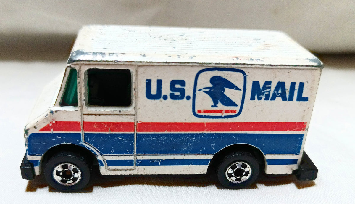 Hot Wheels 9643 US Mail Letter Getter Delivery Truck Hong Kong 1979 - TulipStuff