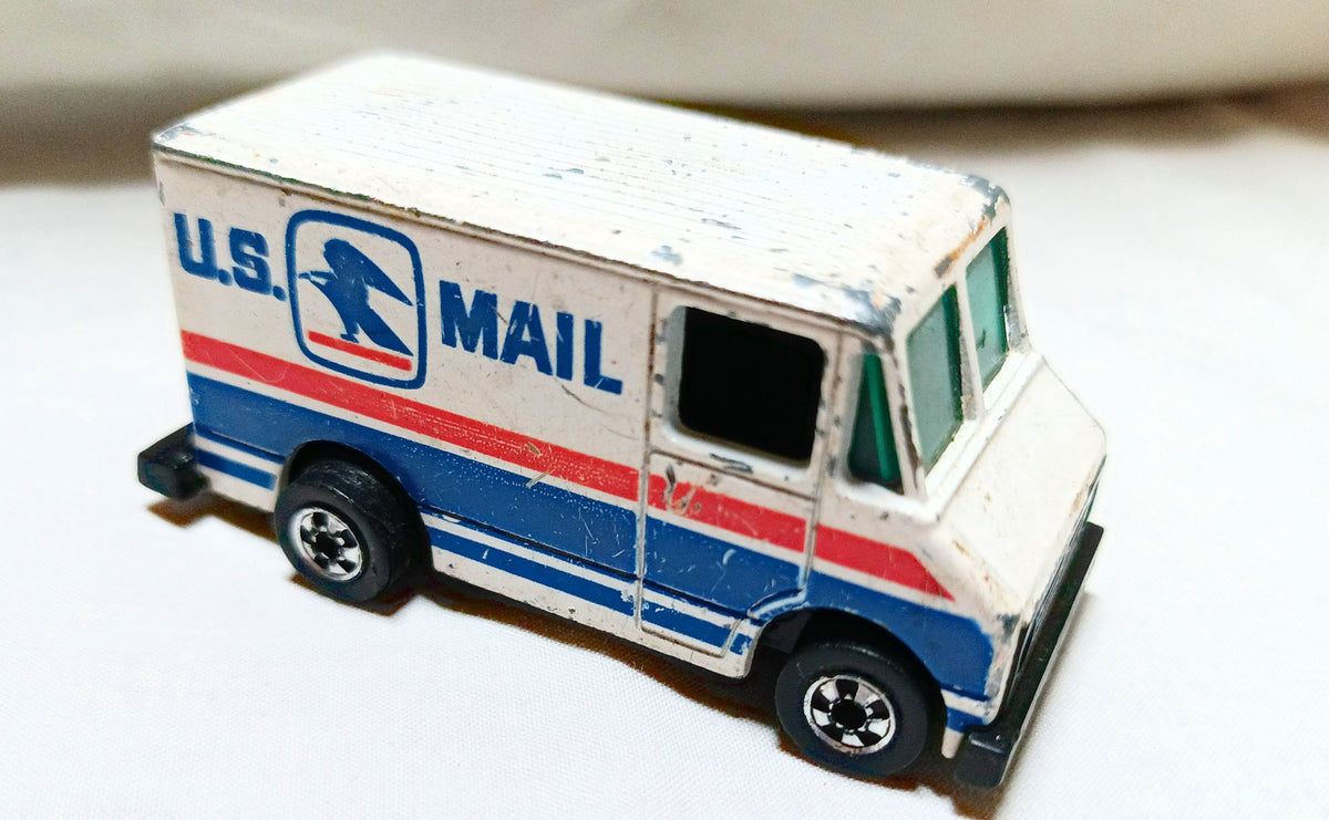 Hot Wheels 9643 US Mail Letter Getter Delivery Truck Hong Kong 1979 - TulipStuff