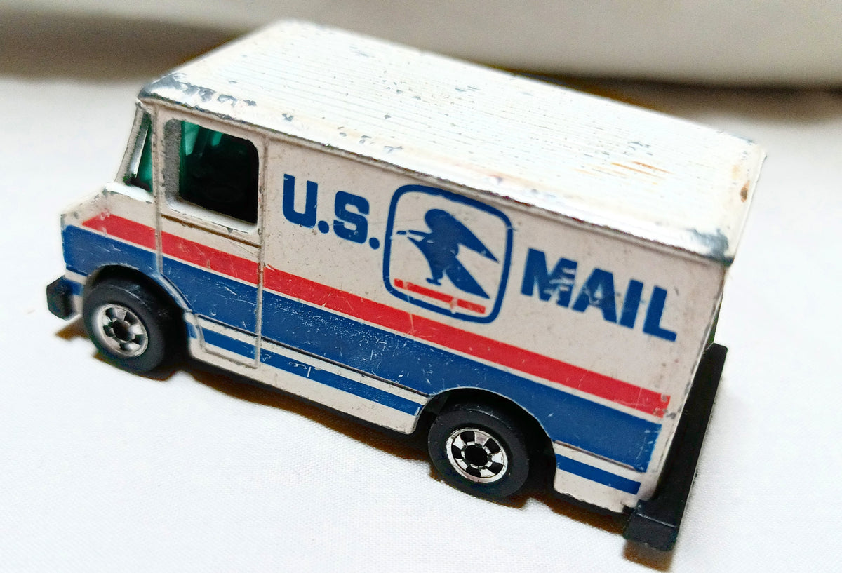 Hot Wheels 9643 US Mail Letter Getter Delivery Truck Hong Kong 1979 - TulipStuff