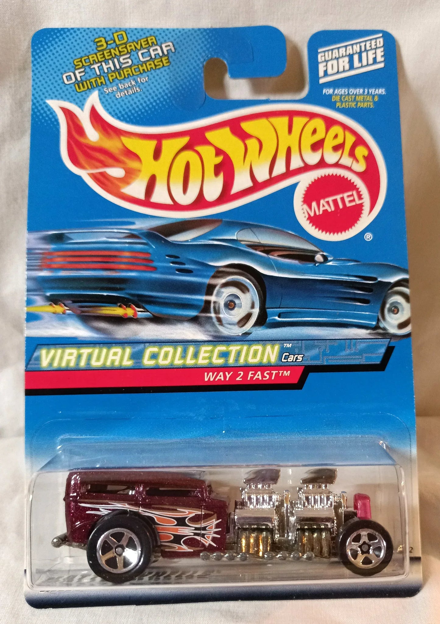 Hot Wheels Virtual Collection Way 2 Fast 2000 Collector #115 Thailand - TulipStuff