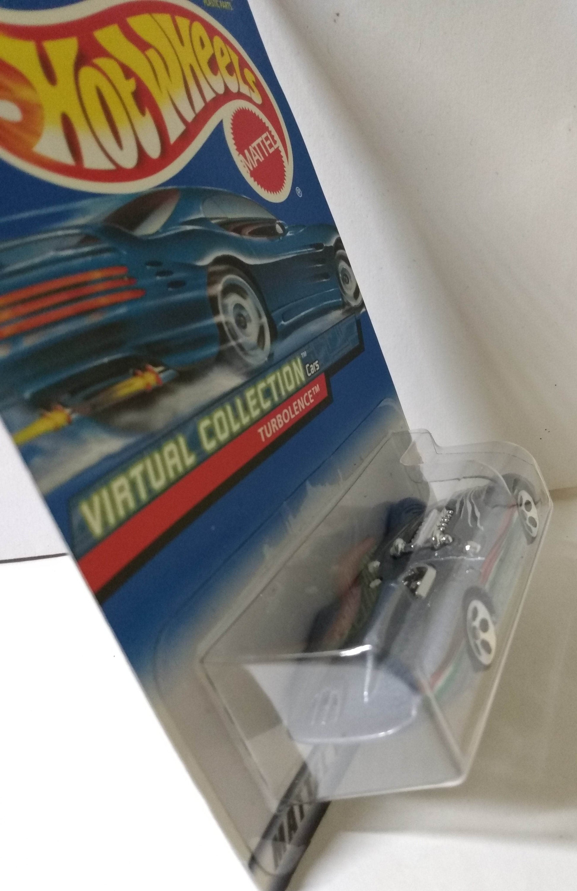Hot Wheels Virtual Collection Turbolence Race Car 2000 Collector #129 - TulipStuff