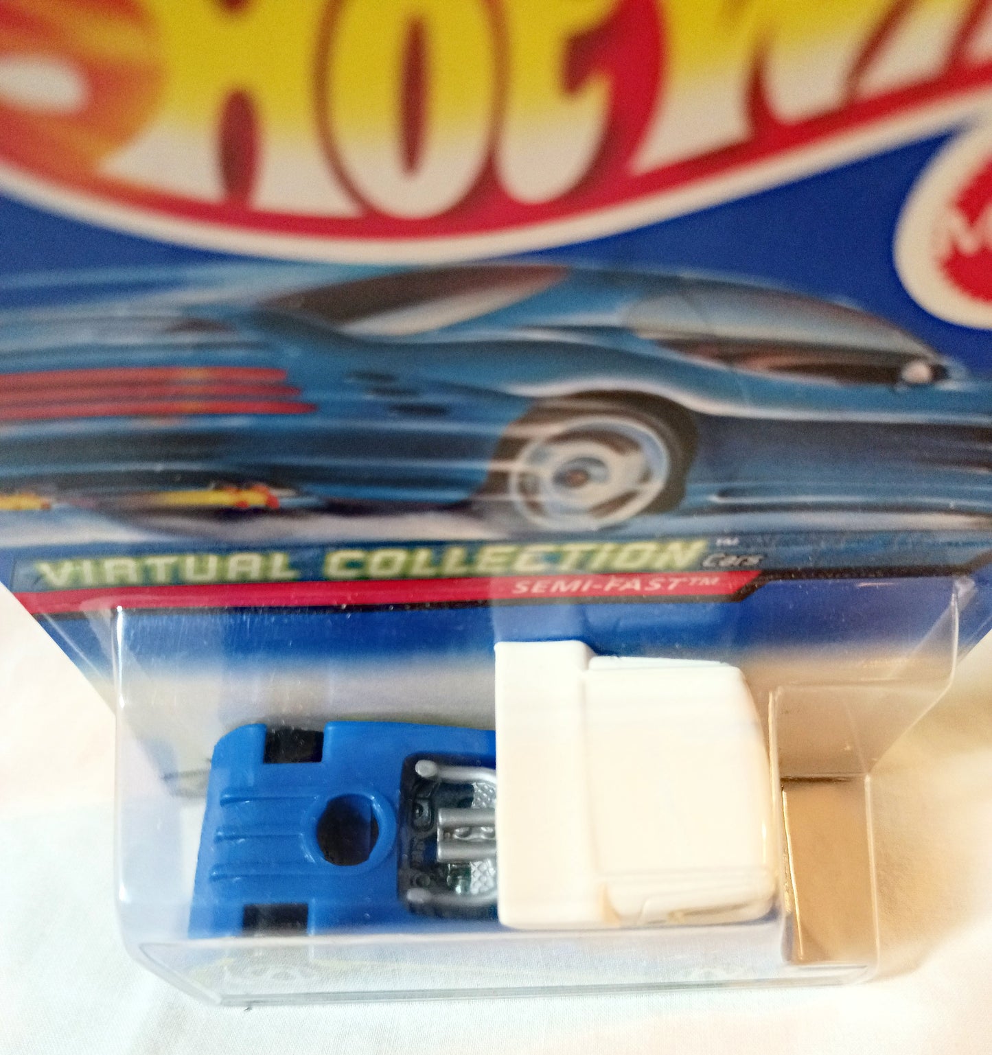 Hot Wheels Virtual Collection Semi-Fast Race Truck 2000 Collector #118 - TulipStuff