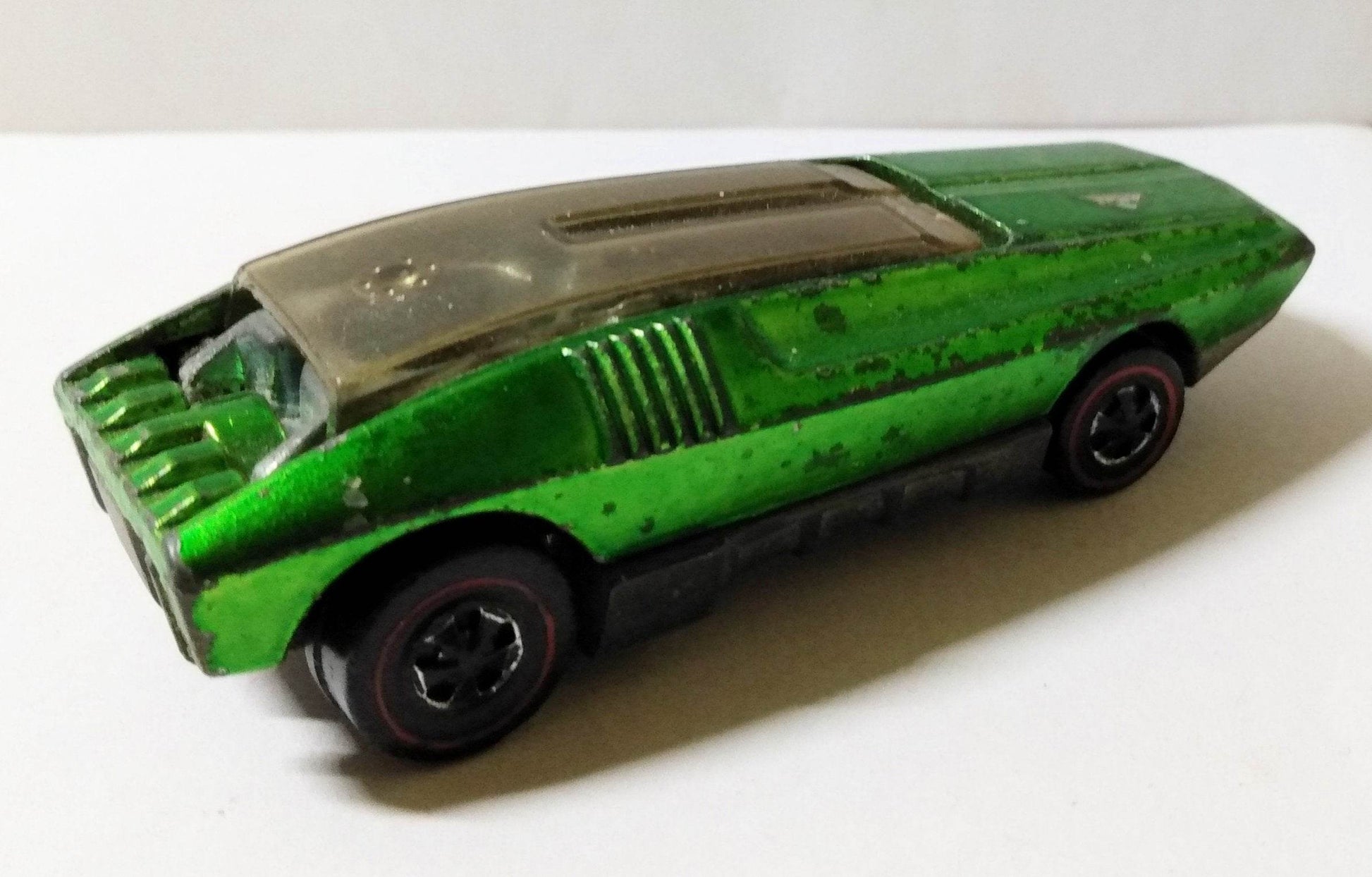 Hot Wheels Redline 6457 Whip Creamer USA 1970 Green - TulipStuff