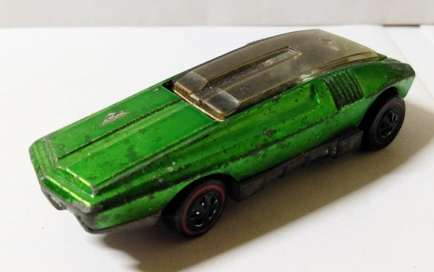 Hot Wheels Redline 6457 Whip Creamer USA 1970 Green - TulipStuff