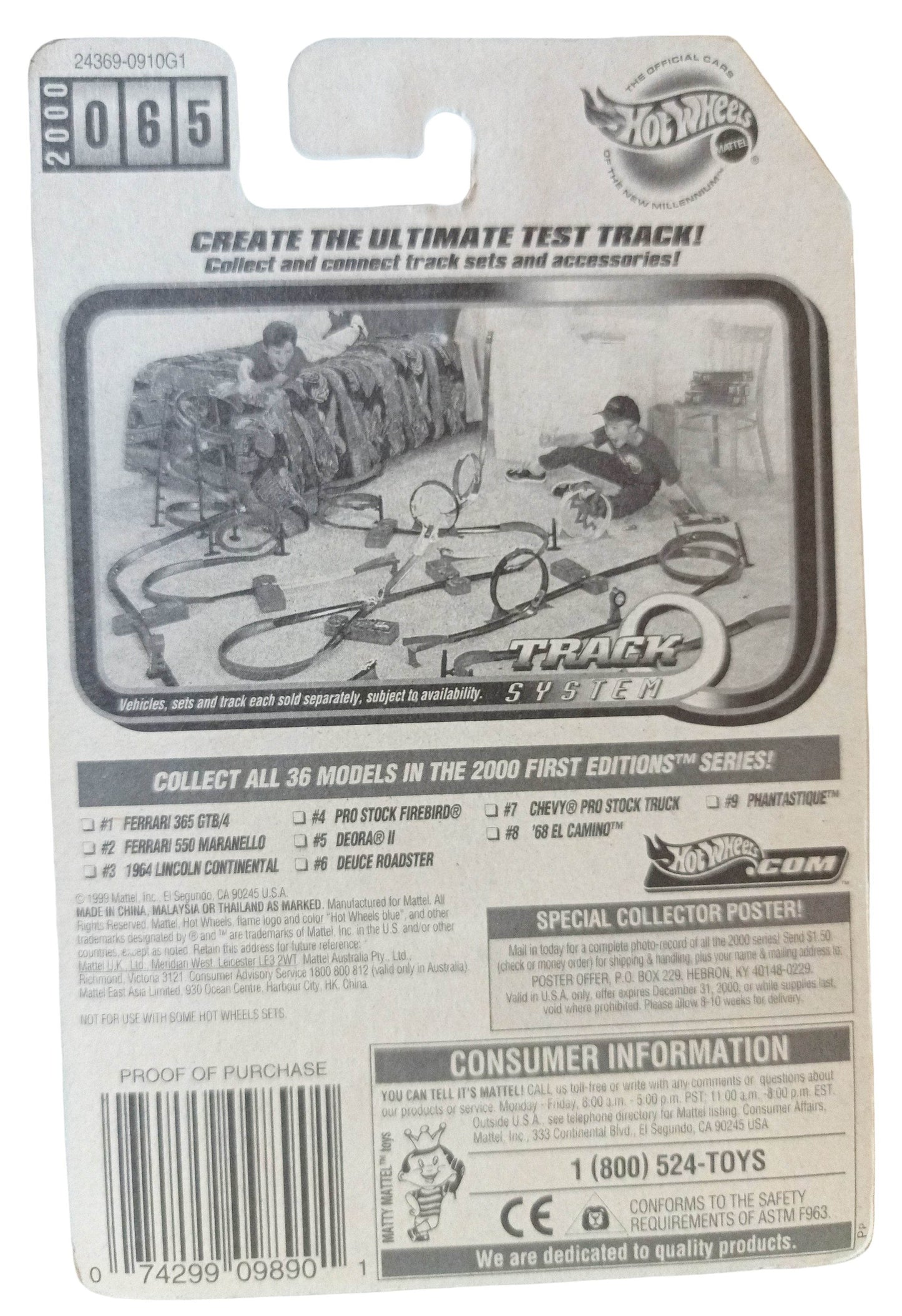 Hot Wheels 2000 First Editions Deora II w/ Surfboards #065 - TulipStuff