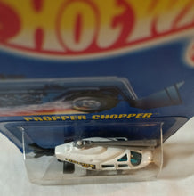 Load image into Gallery viewer, Hot Wheels Collector #185 Propper Chopper Police Helicopter 1992 - TulipStuff
