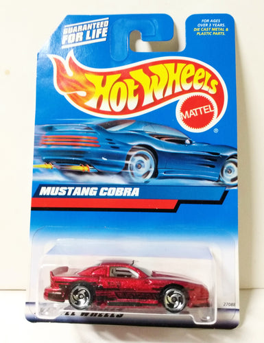 Hot Wheels 2000 Collector #117 Ford Mustang Cobra India - TulipStuff