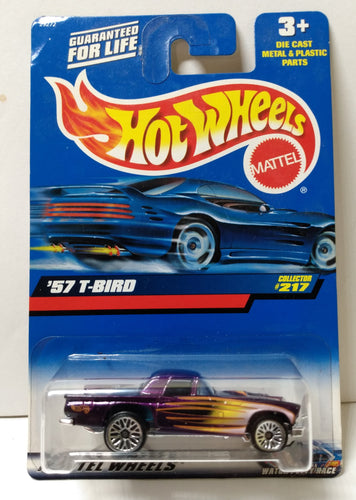 Hot Wheels 2000 #217 '57 T-Bird Ford Thunderbird - TulipStuff