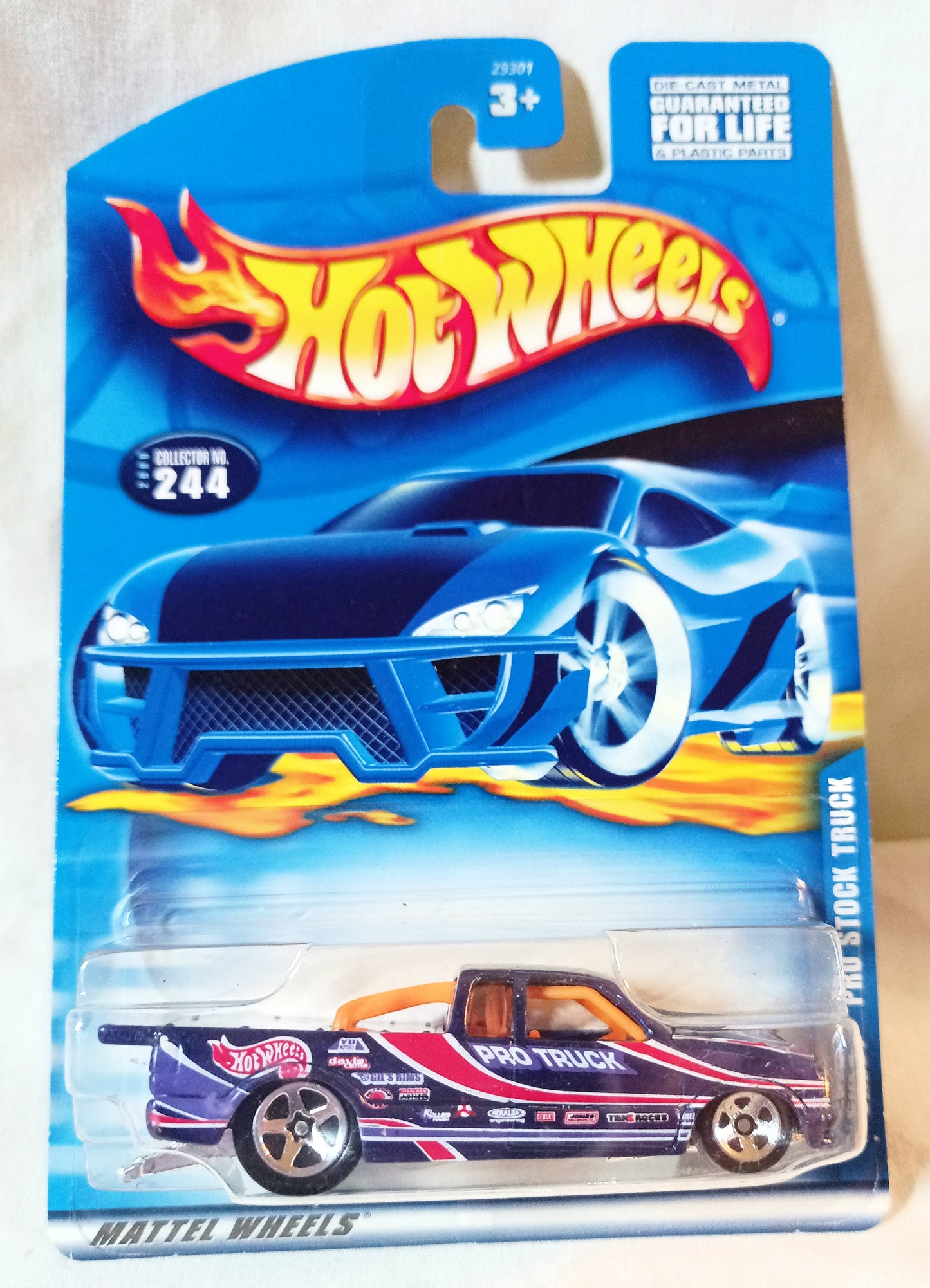 Hot Wheels 2000 #244 Chevy Pro Stock Truck Chevrolet S-10 - TulipStuff