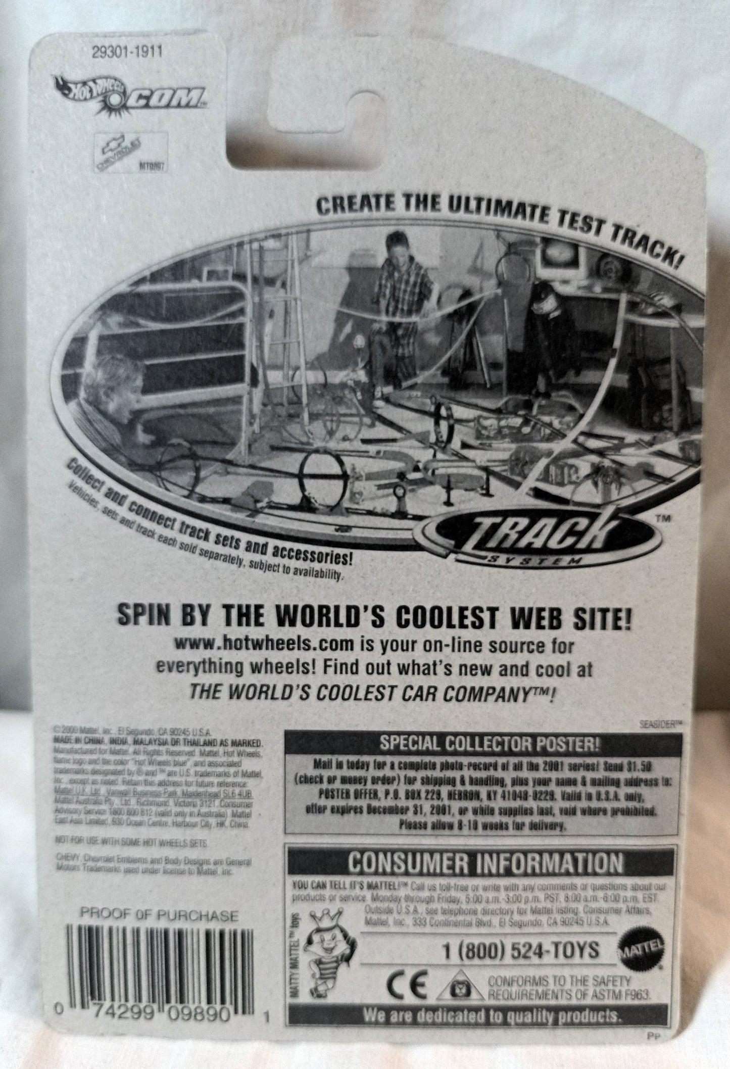 Hot Wheels 2000 #244 Chevy Pro Stock Truck Chevrolet S-10 - TulipStuff